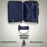 Coolife Luggage 3 Piece Set Suitcase Spinner Hardshell Lightweight TSA Lock 4 Piece Set - Image 5